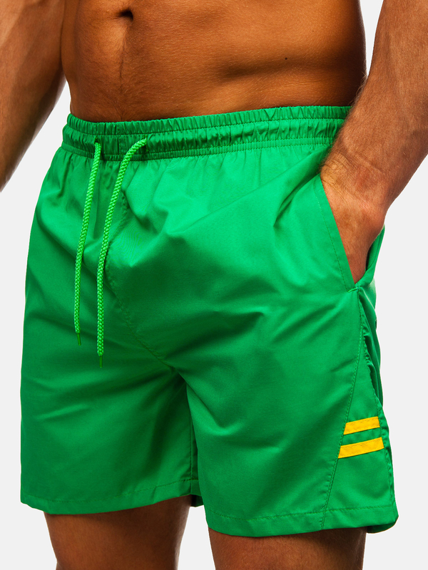 Зелені чоловічі шорти для плавання Bolf QD29