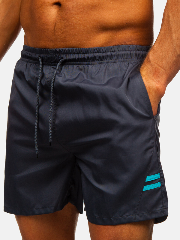 Чоловічі графітові шорти для плавання Bolf QD29