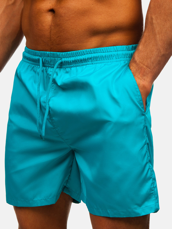 Сині чоловічі шорти для плавання Bolf QD32